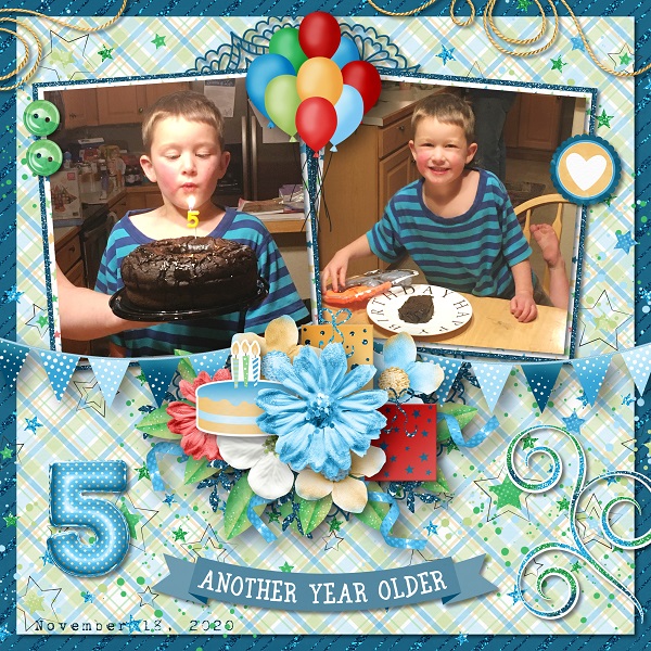 Caleb, Another Year Older