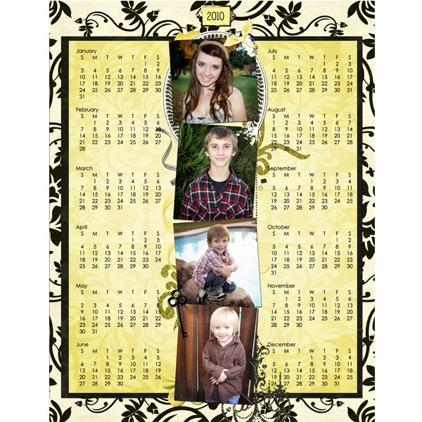 Calendar Gift for SIL
