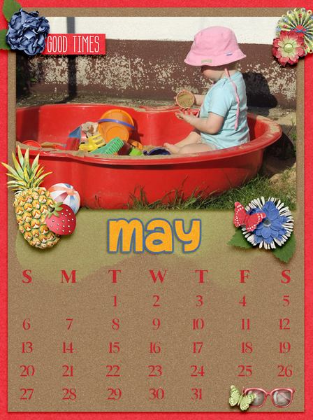Calendar May 2018