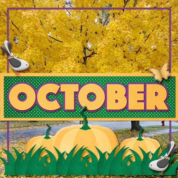 Calendar page