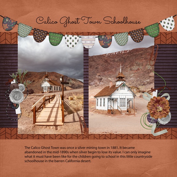 Calico Ghost Town Schoolhouse