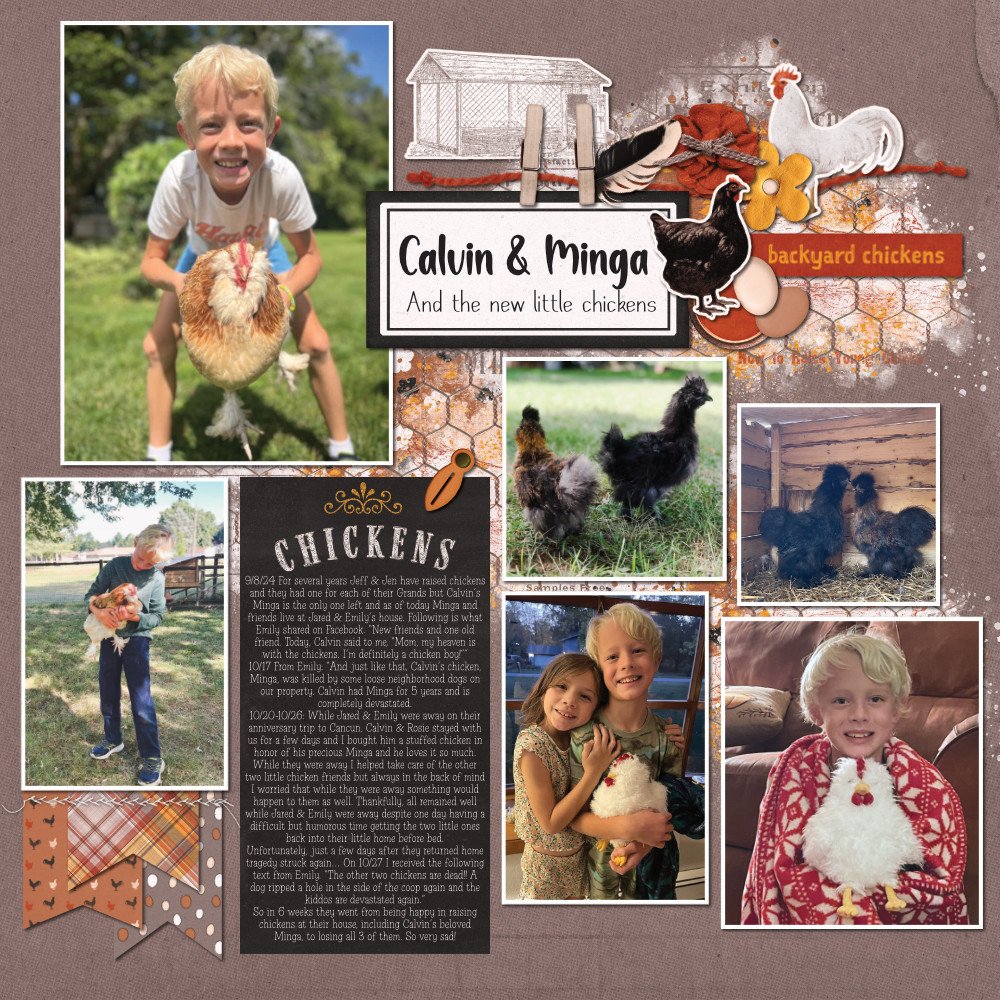 Calvin & Minga; from happy to sad... Sept. - Oct. 2024