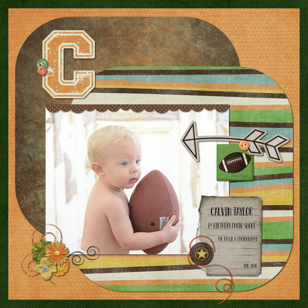 Calvin One Year Photo Shoot