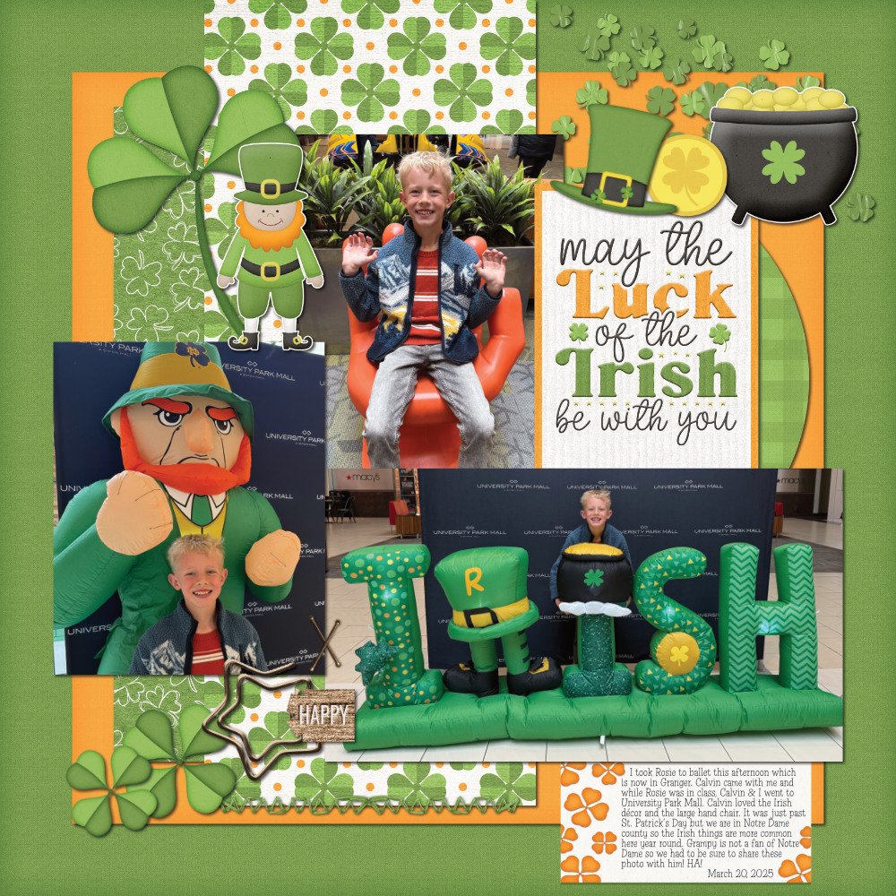 Calvin & The Irish 3-20-25