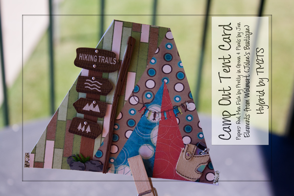 Camp Out Tent Card