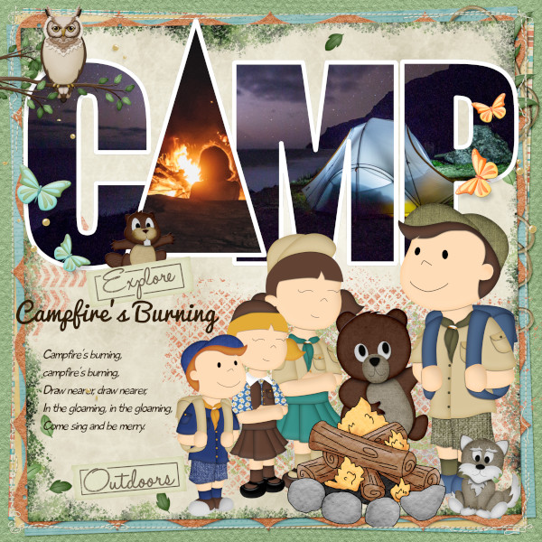 Campfires Burning