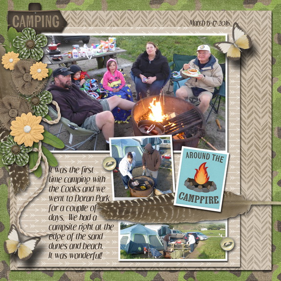 Camping at Doran Park 1