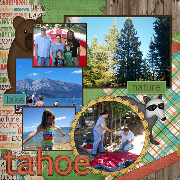 Camping at Lake Tahoe