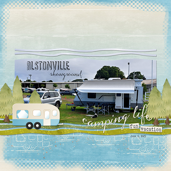 Camping at the Showground