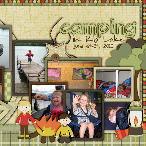 Camping in Rib Lake