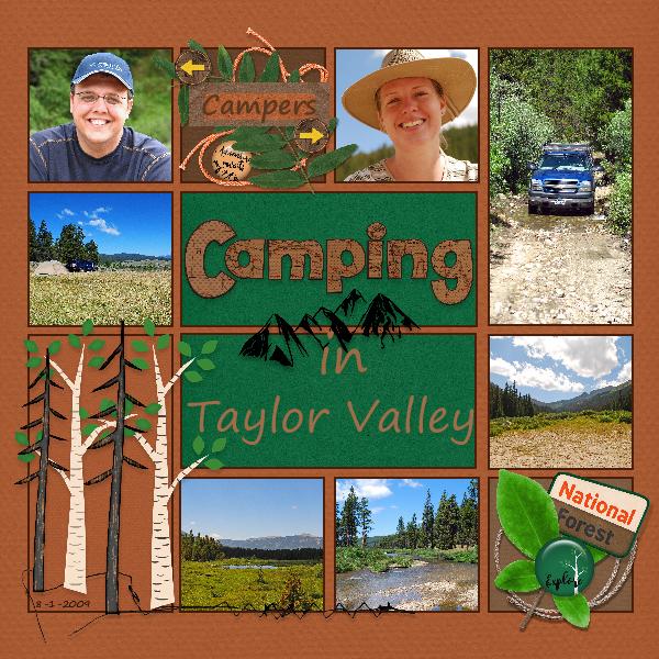 Camping in Taylor Valley