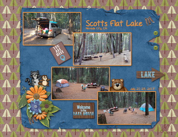camping in tents