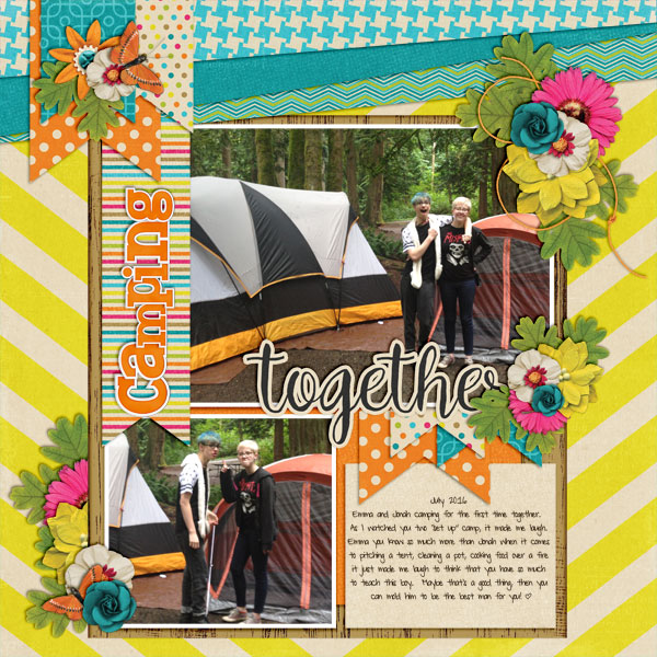 Camping together