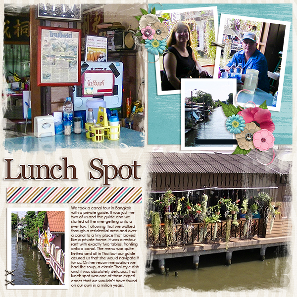 Canal-Side Lunch