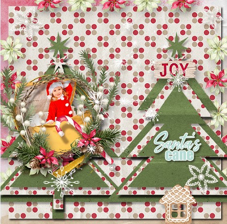 Candy Cane Lane by PrelestnayaP Design