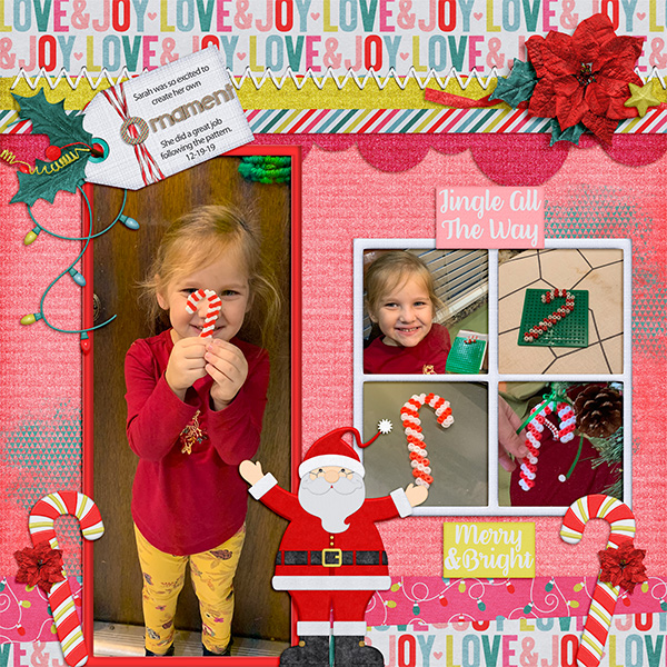 Candy Cane Ornament
