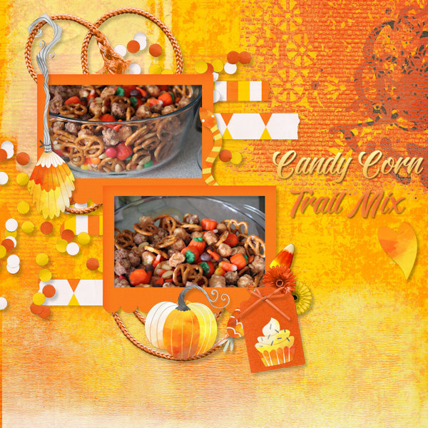 Candy Corn Trail Mix