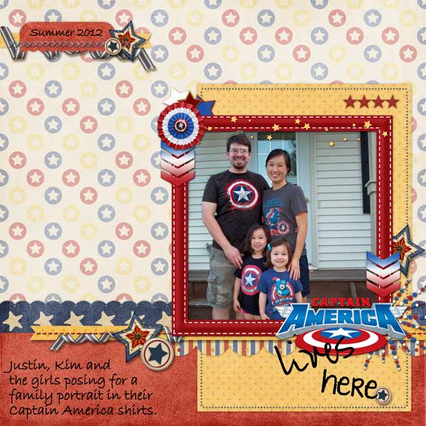 Captain America Lives Here