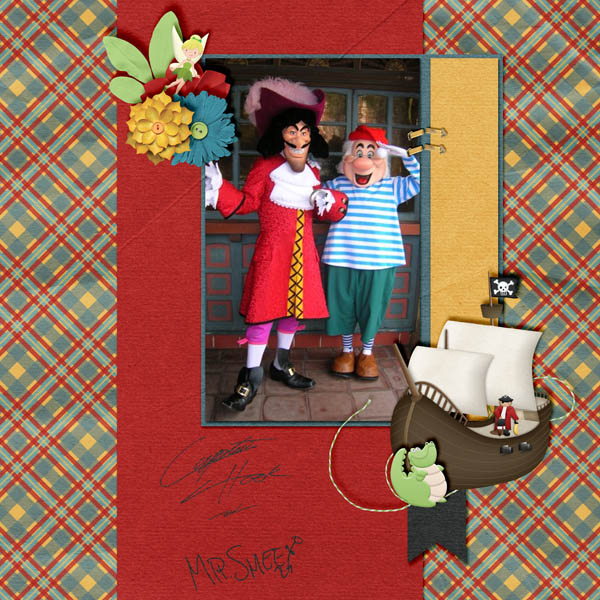 Captain Hook + Smee