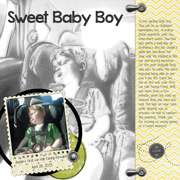 Car Seat Letter