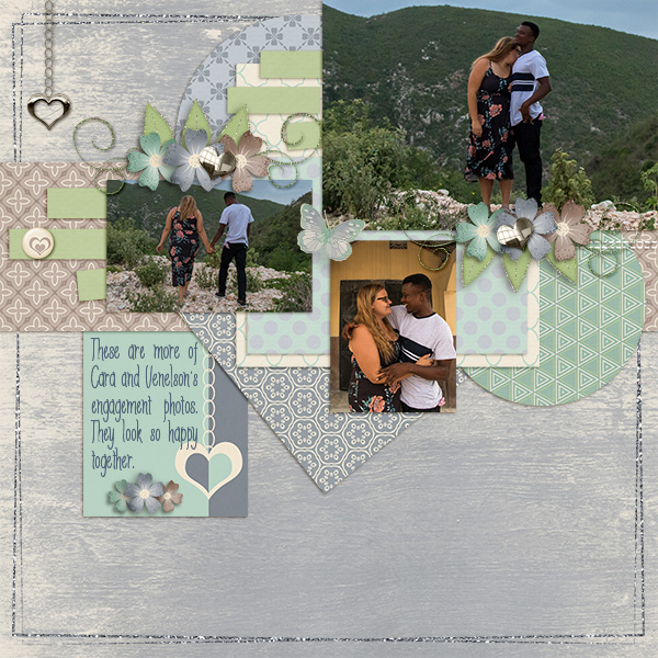 Cara and Venelon's Engagement