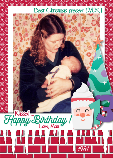 CARD Birthday Russell