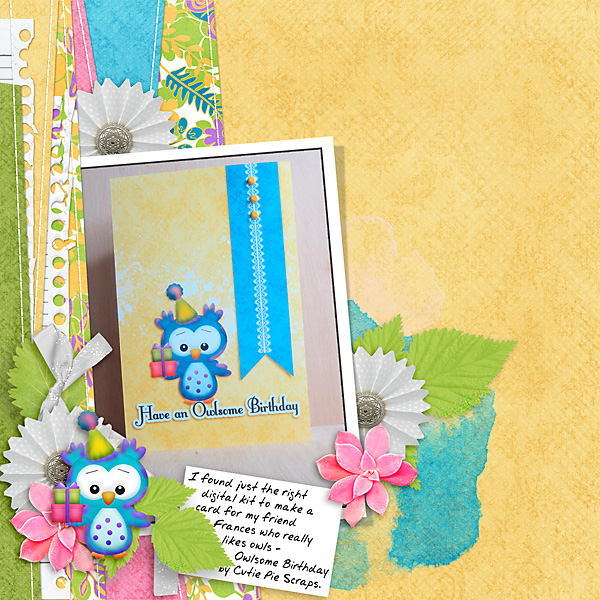 Card for Frances