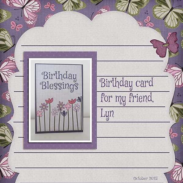 Card for Lyn