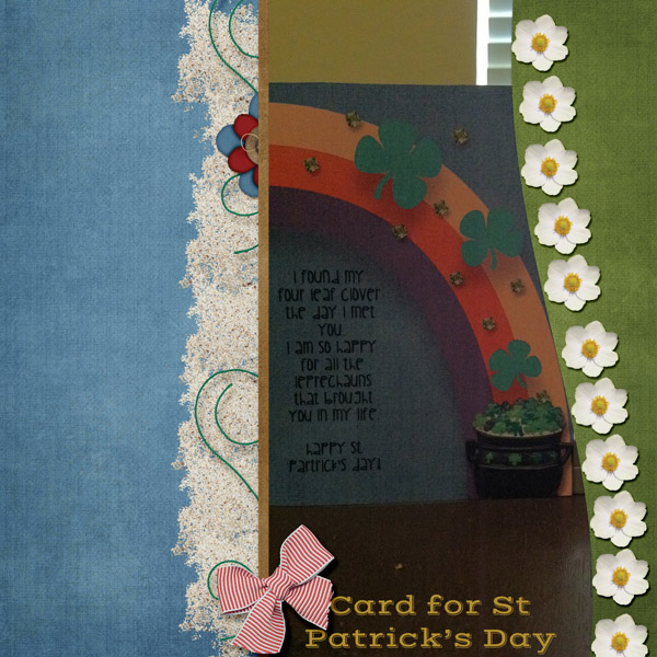 Card for St Patricks Day