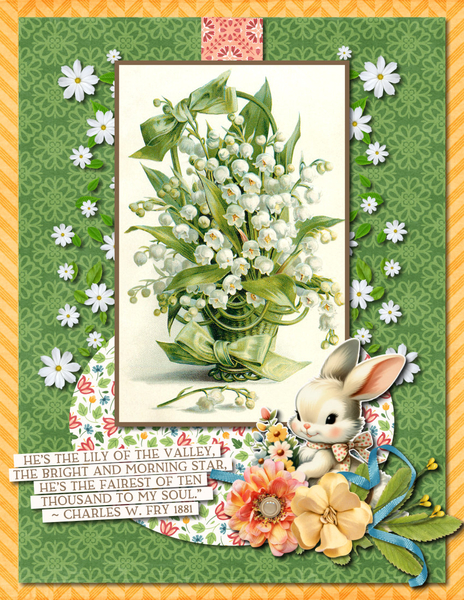 CARD Lily of the Valley