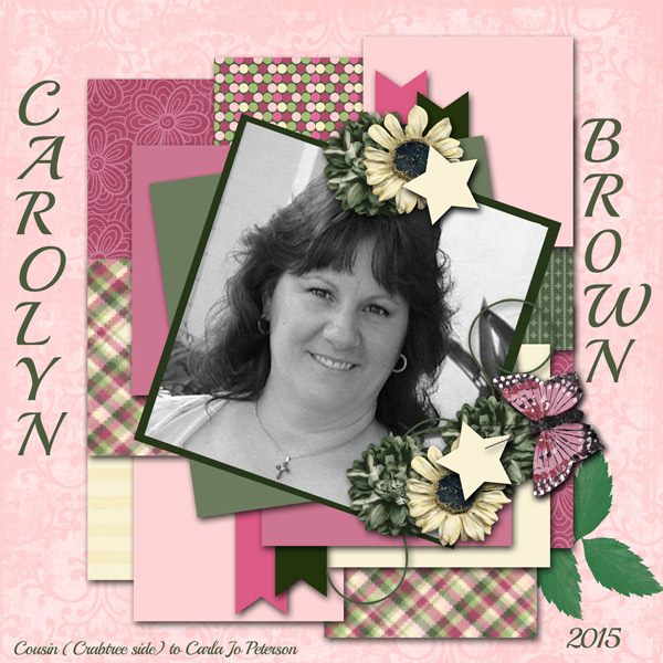 Carolyn Brown (nee Crabtree)