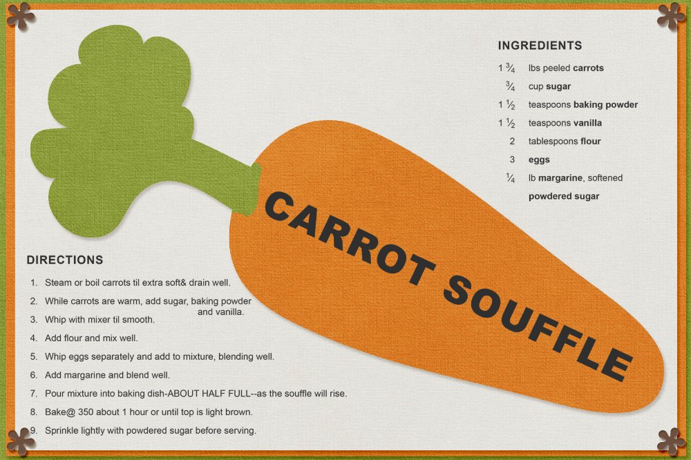 Carrot Souffle
