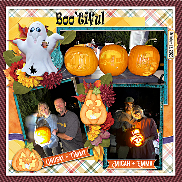 Carving pumpkin