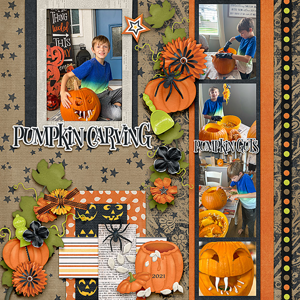 Carving-pumpkins