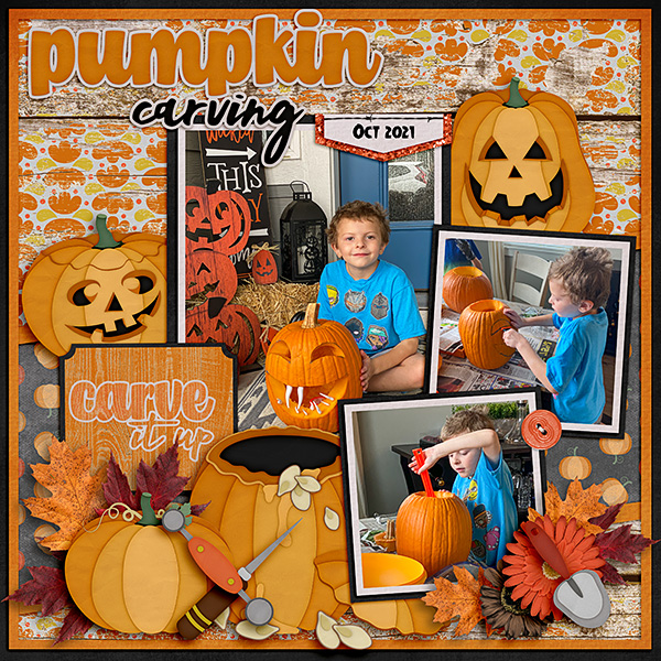 Carving-pumpkins