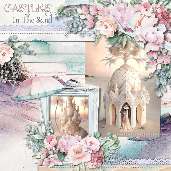 Castles In The Sand by Ilonka
