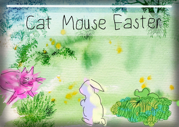 Cat Mouse Easter