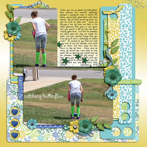 catching butterflies