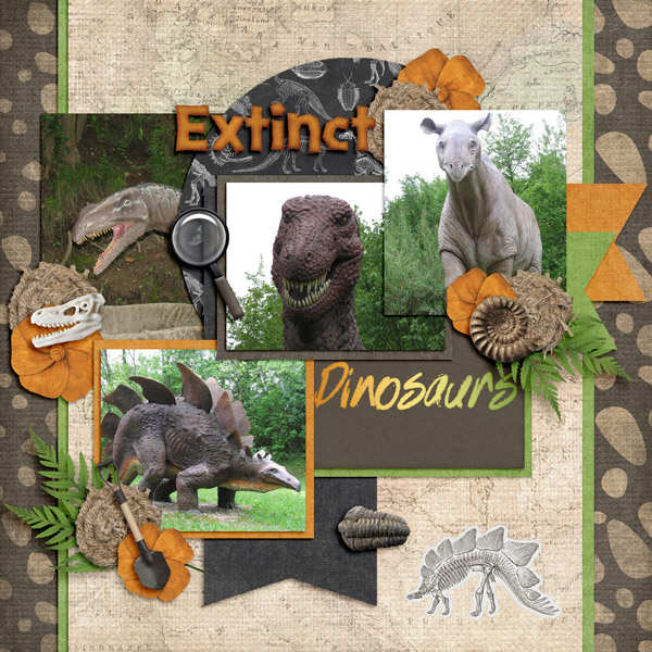 Cathy K Designs - Fossil Hunter / Aprilisa Designs - Picture Perfect 57 TP3