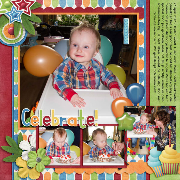 CathyK Designs - Birthday Wishes BoyGirl / Aprilisa Designs - PP49 TP2