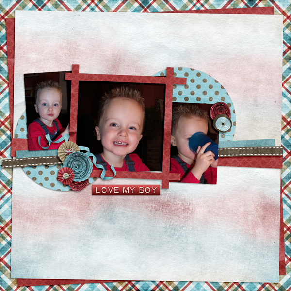 CathyK Designs - Boyish Love / B2N2 Scraps - Ballerina TP3