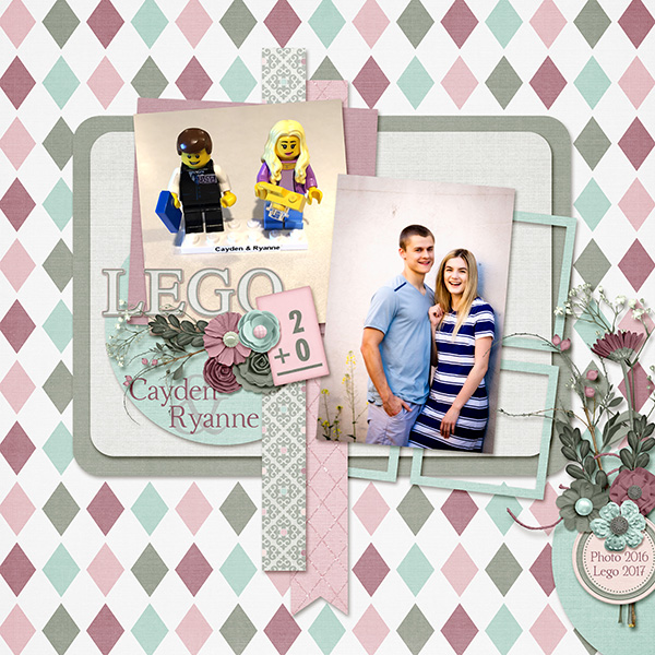 Cayden and Ryanne Lego