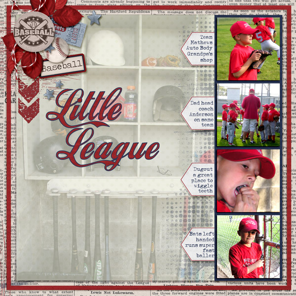 Cayden Baseball Right Page