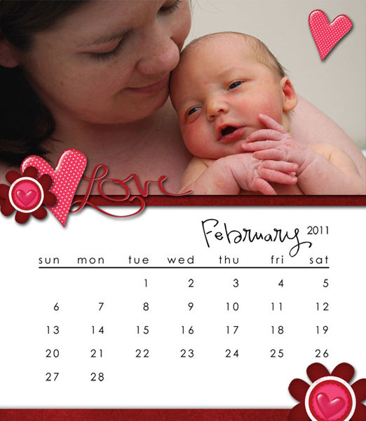CD Calendar - February