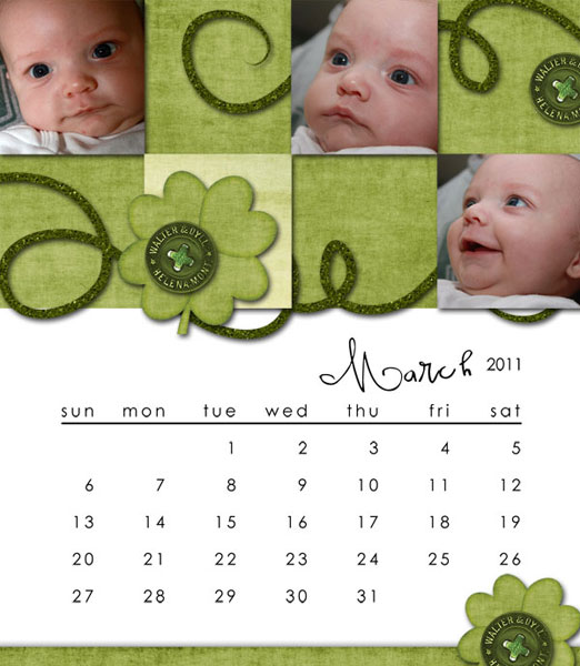 CD Calendar - March