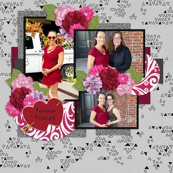 Celebrate This February-Memory Mosaic February Templates-Tinci