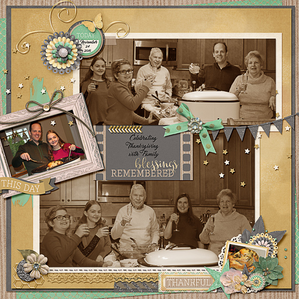 Celebrating Thanksgiving with Family