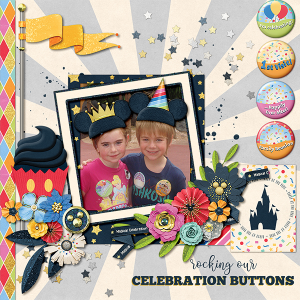 Celebration Buttons