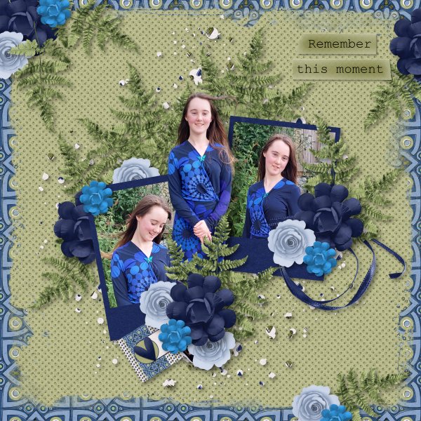 Celeste in blue