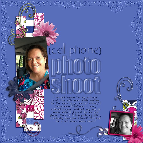 cell phone photo shoot